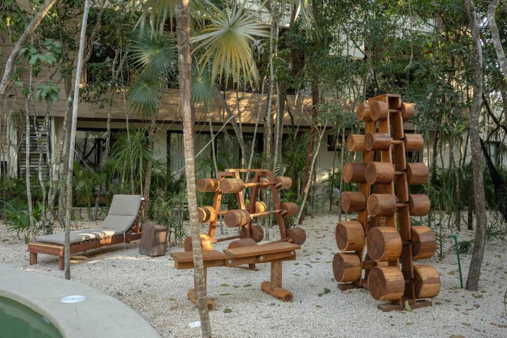 Private Pool & Terrace - Sleeps 4 Near The - B104 Apartamento Tulum